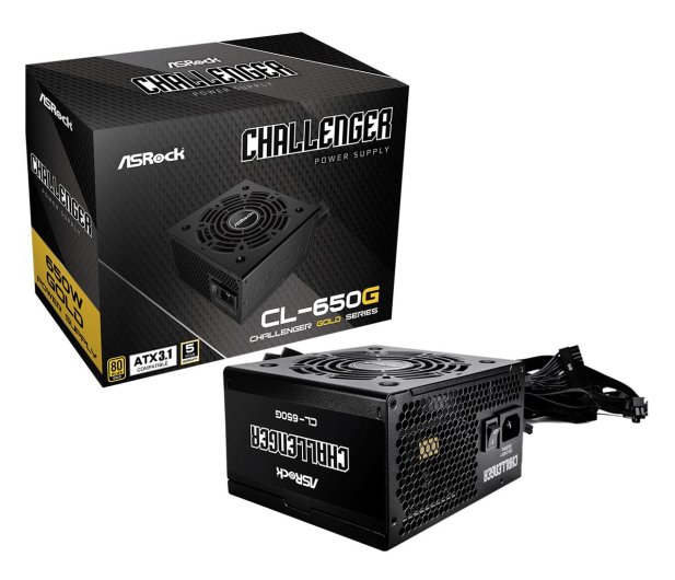 ASRock Challenger 650W 80 Plus Gold - 1318562 - zdjęcie
